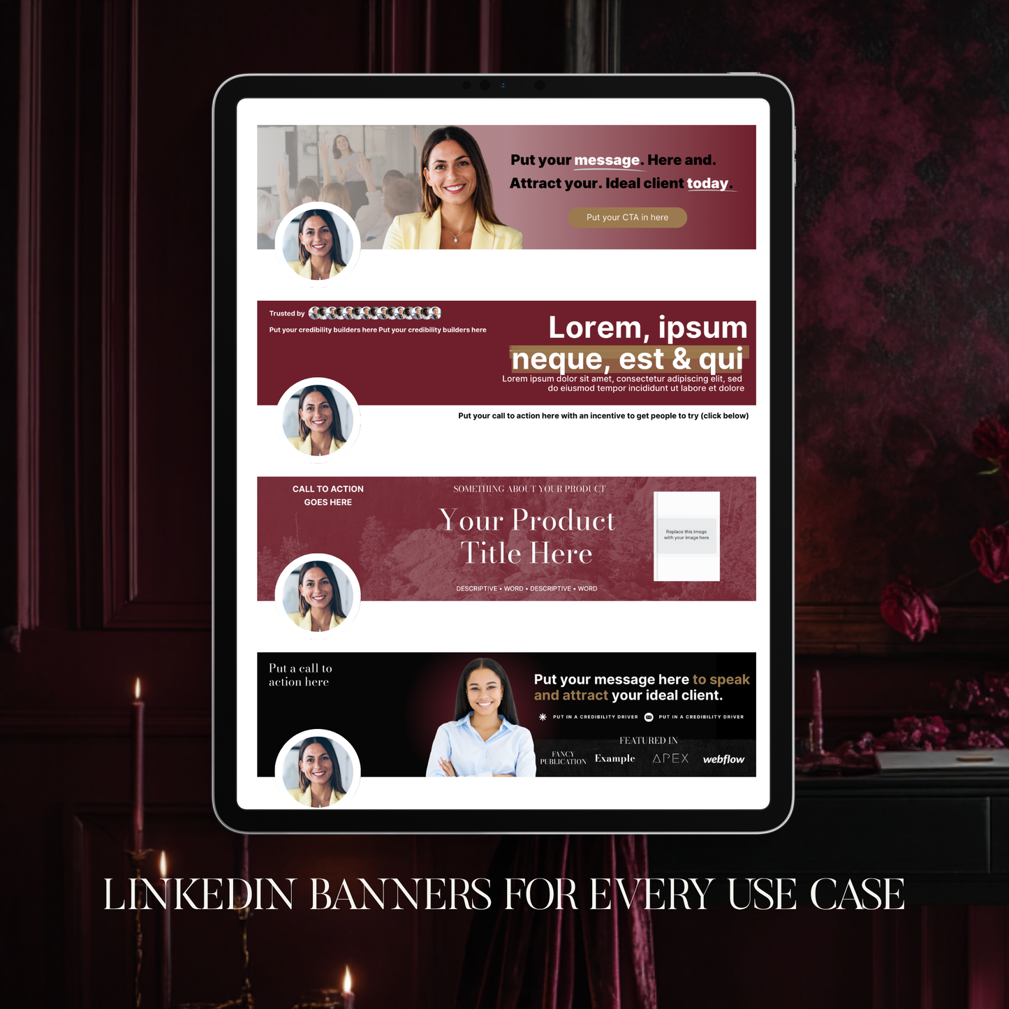The St. Veronica Bundle - Showit + Canva for Photographers