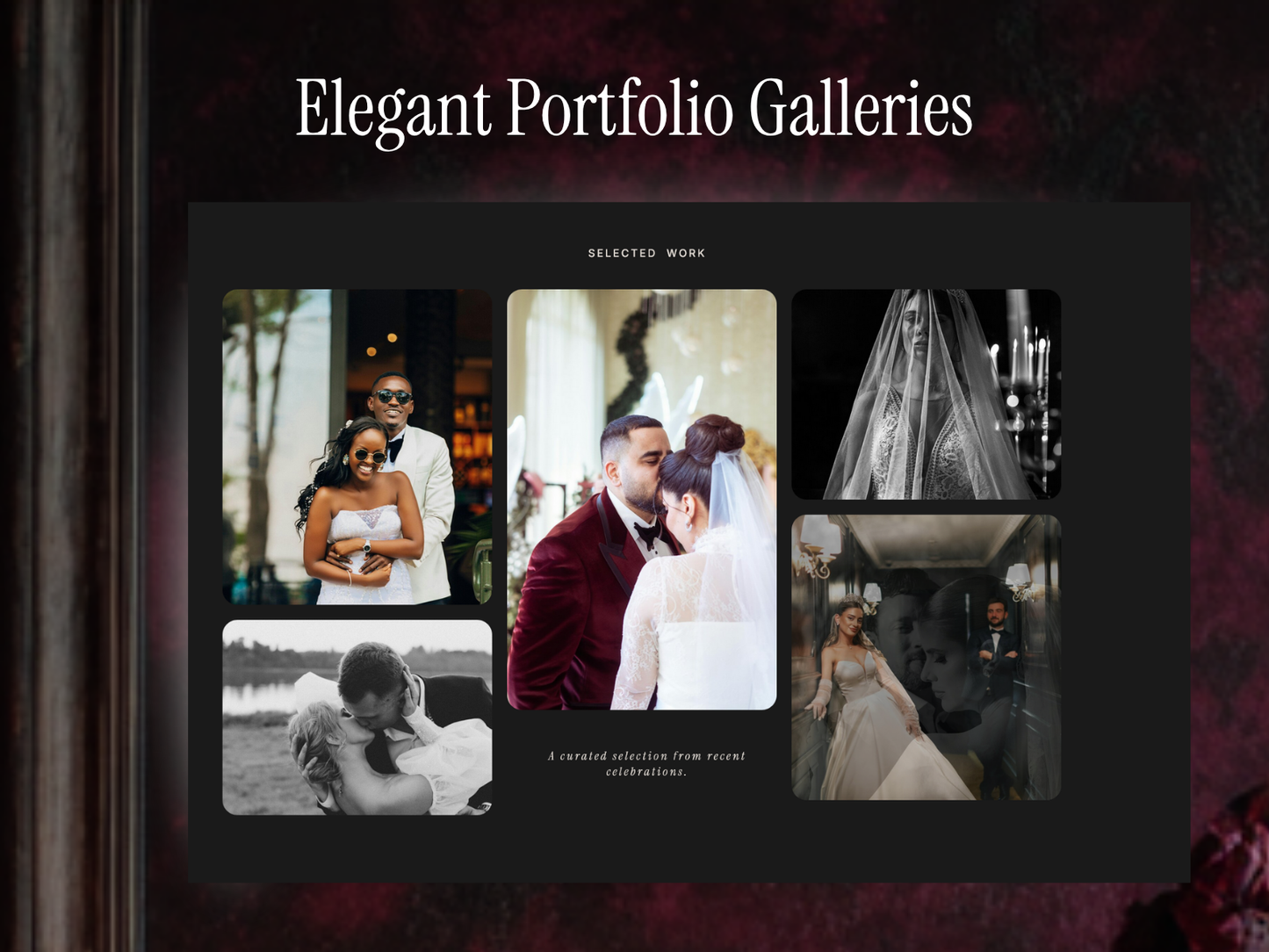 The St. Veronica - One-Page Showit Website for Photographers