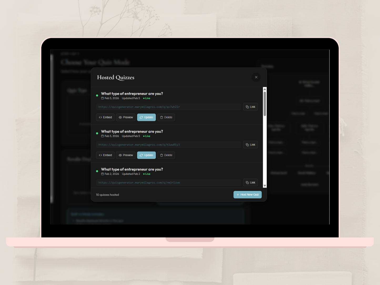 The St. Cupertino — AI Quiz Generator