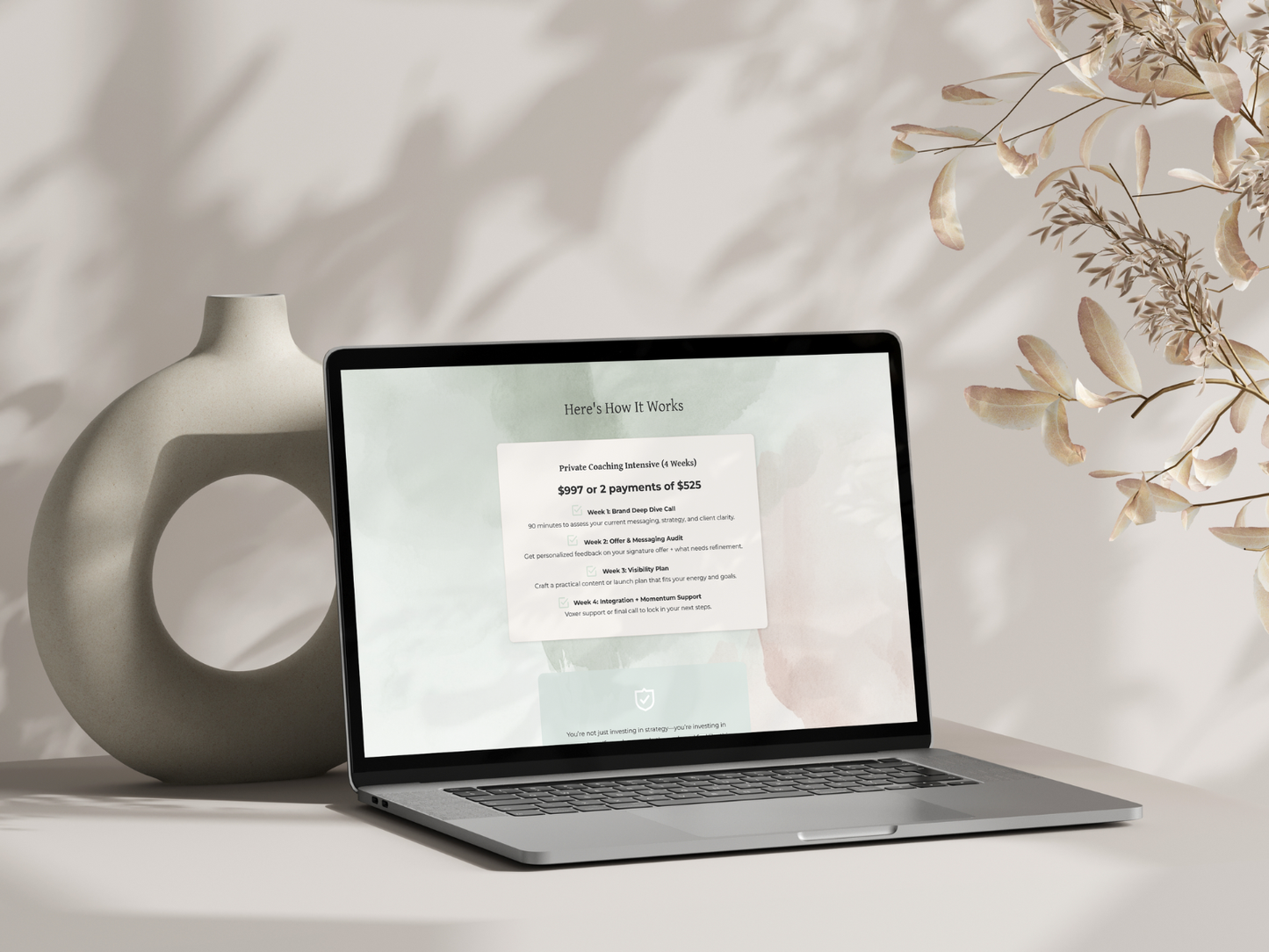 The St. Thérèse Sales Page - 7+ Strategic Canvases