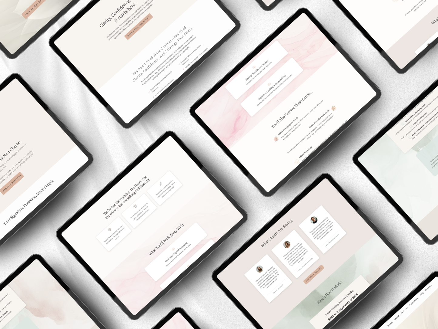 The St. Thérèse Sales Page - 7+ Strategic Canvases