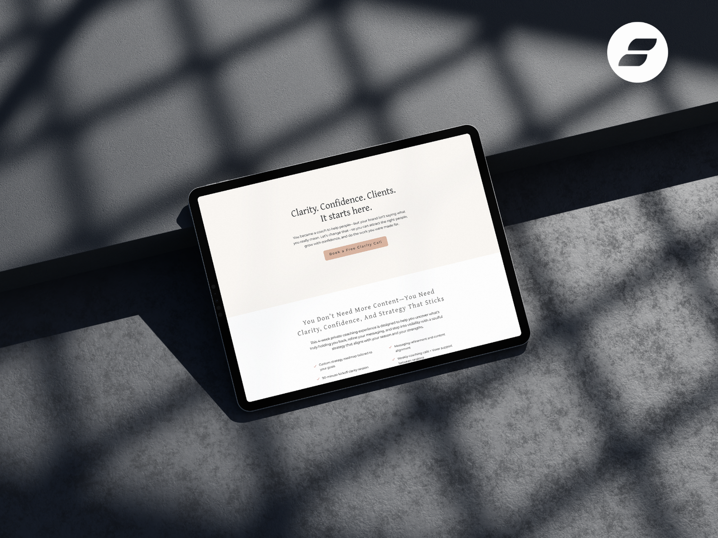 The St. Thérèse Sales Page - 7+ Strategic Canvases
