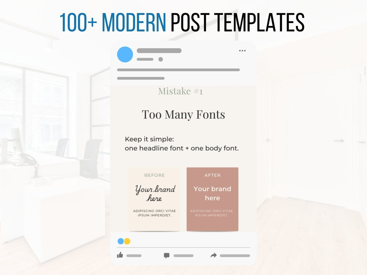 100+ Neutral Instagram Canva Kit