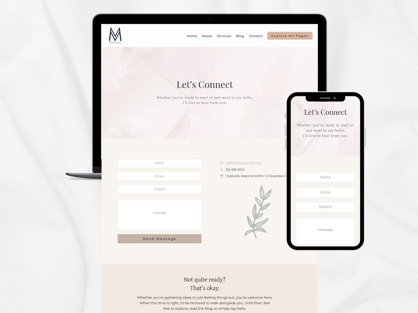 The St. Thérèse Homepage - 8+ Strategic Canvases