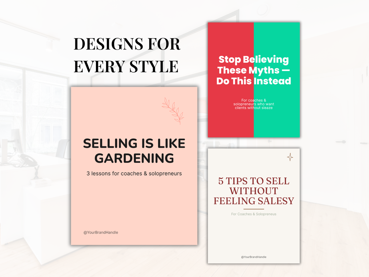 Modern LinkedIn Canva Templates
