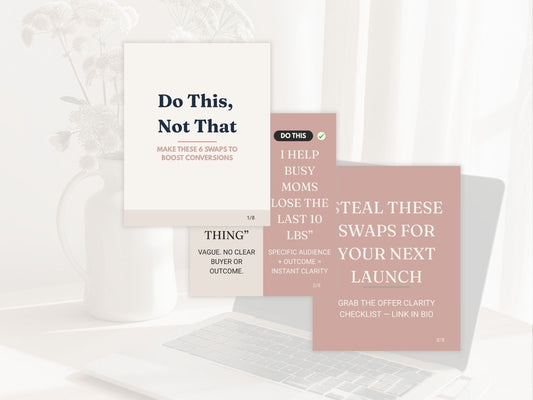 100+ Neutral Instagram Canva Kit