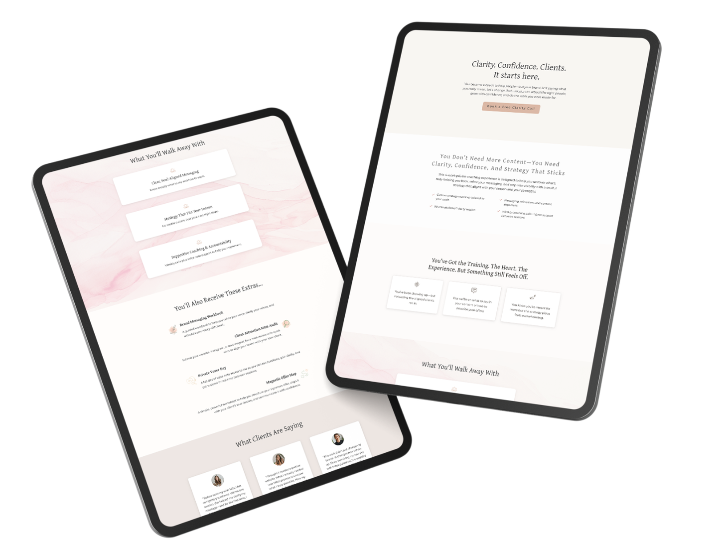 The St. Thérèse Sales Page - 7+ Strategic Canvases