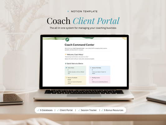 Coaching Client Portal