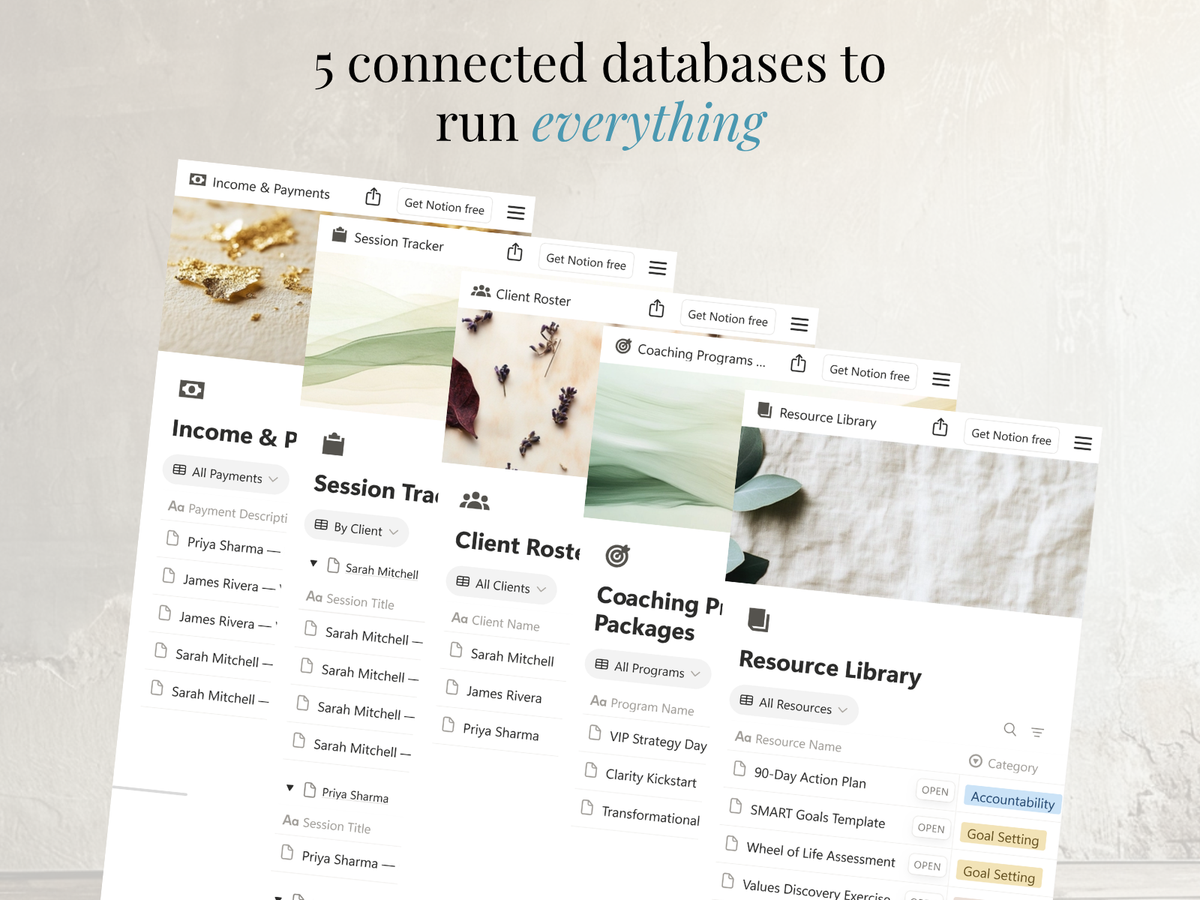 Coaching Client Portal