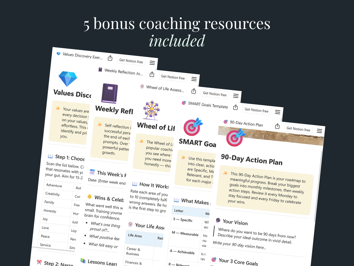 Coaching Client Portal