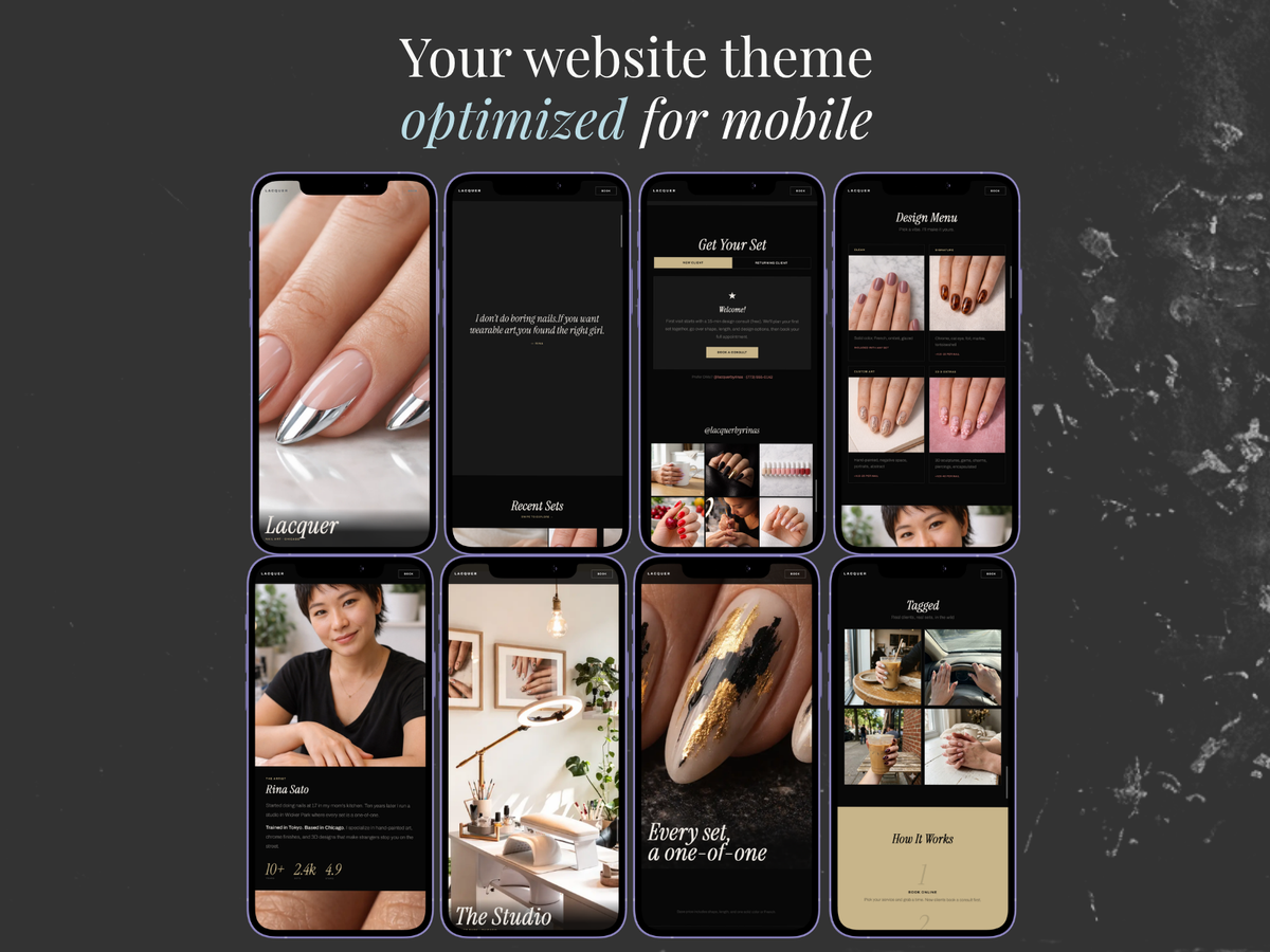 The St. Agnes — WordPress Theme for Nail Artists