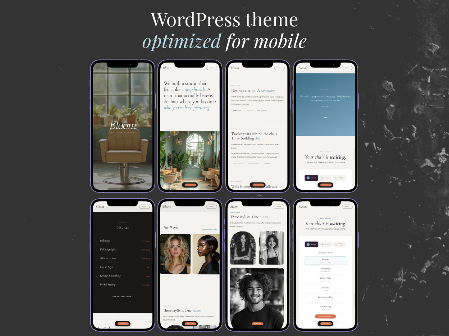 The St. Mary Magdalene - WordPress Theme for Hair Salons