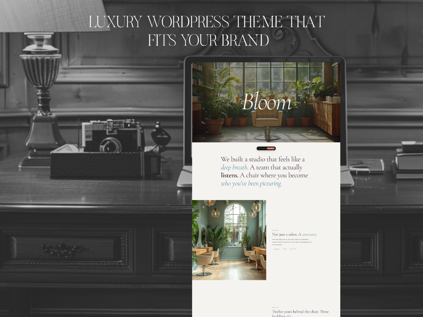 The St. Mary Magdalene - WordPress Theme for Hair Salons