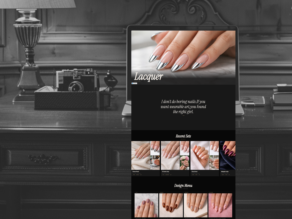 The St. Agnes — WordPress Theme for Nail Artists