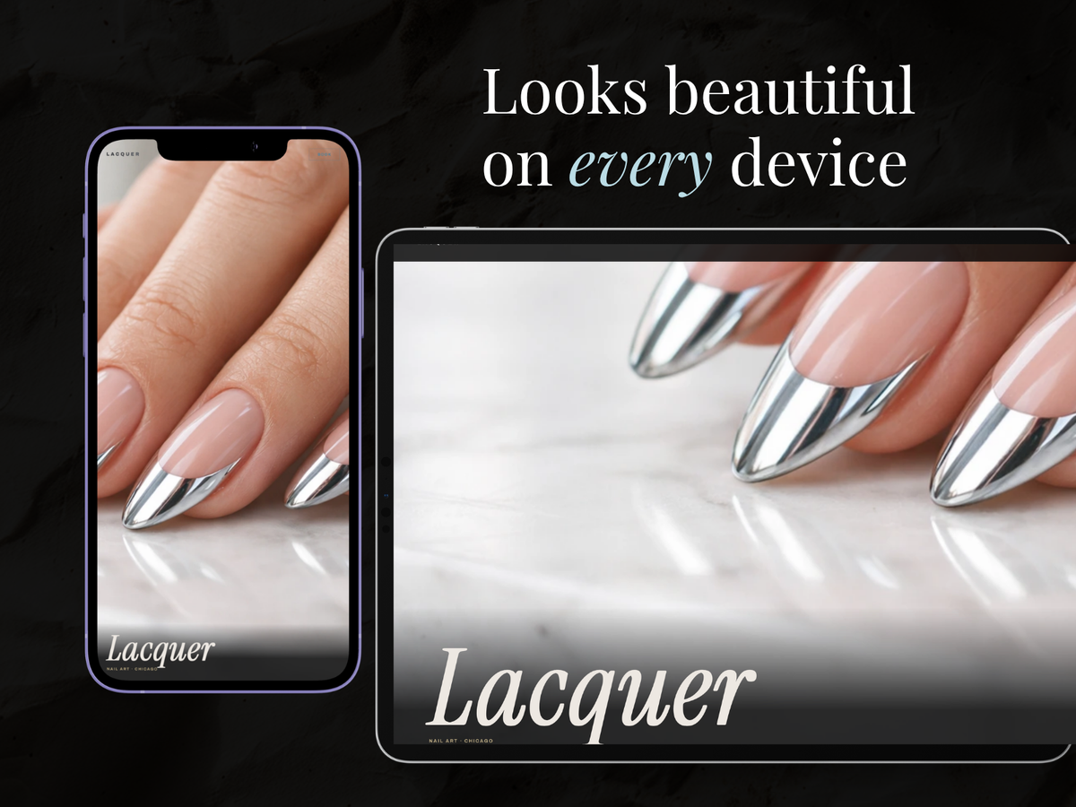 The St. Agnes — WordPress Theme for Nail Artists