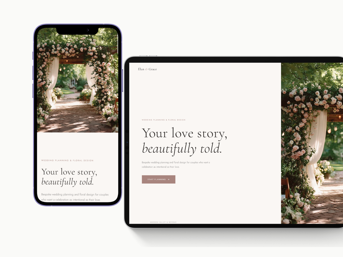 Our Lady of Cana — WordPress Theme for Wedding Planners