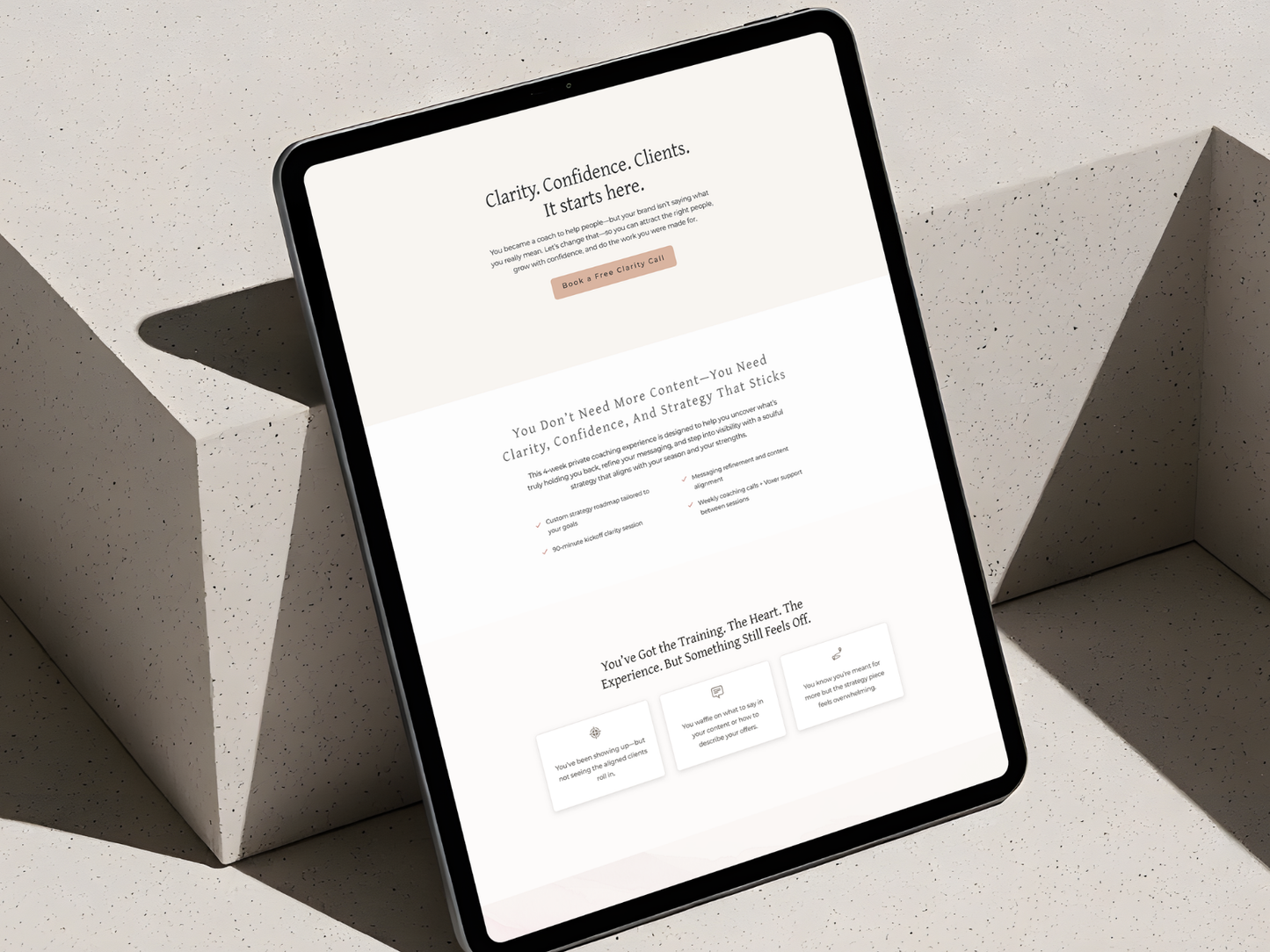 The St. Thérèse Sales Page - 7+ Strategic Canvases