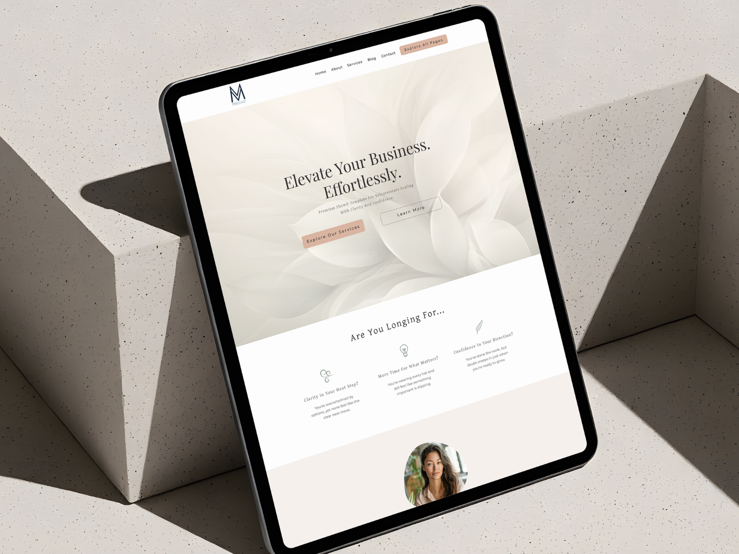 The St. Thérèse Homepage - 8+ Strategic Canvases