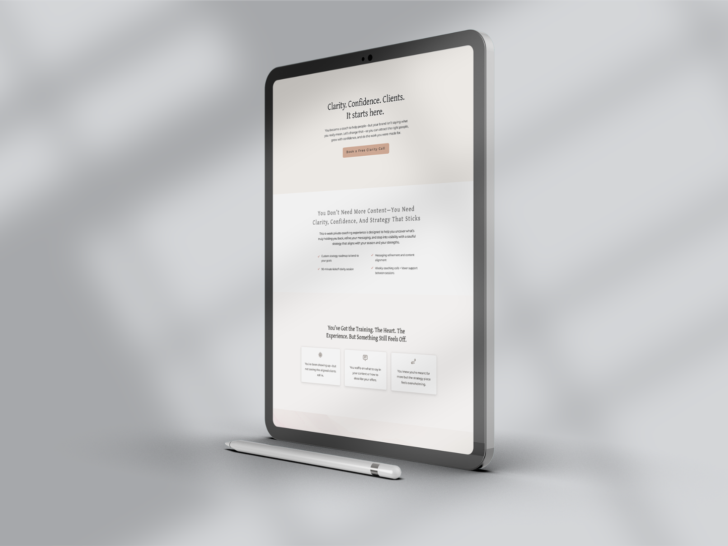 The St. Thérèse Sales Page - 7+ Strategic Canvases